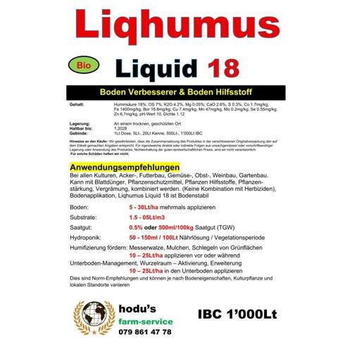 Liqhumus Liquid 18 1'000Lt IBC