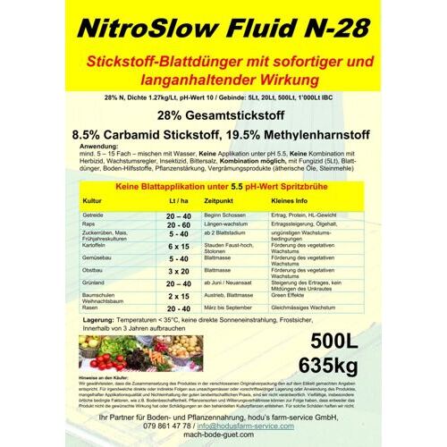 NitroSlowFluid N-28 IBC 500Lt